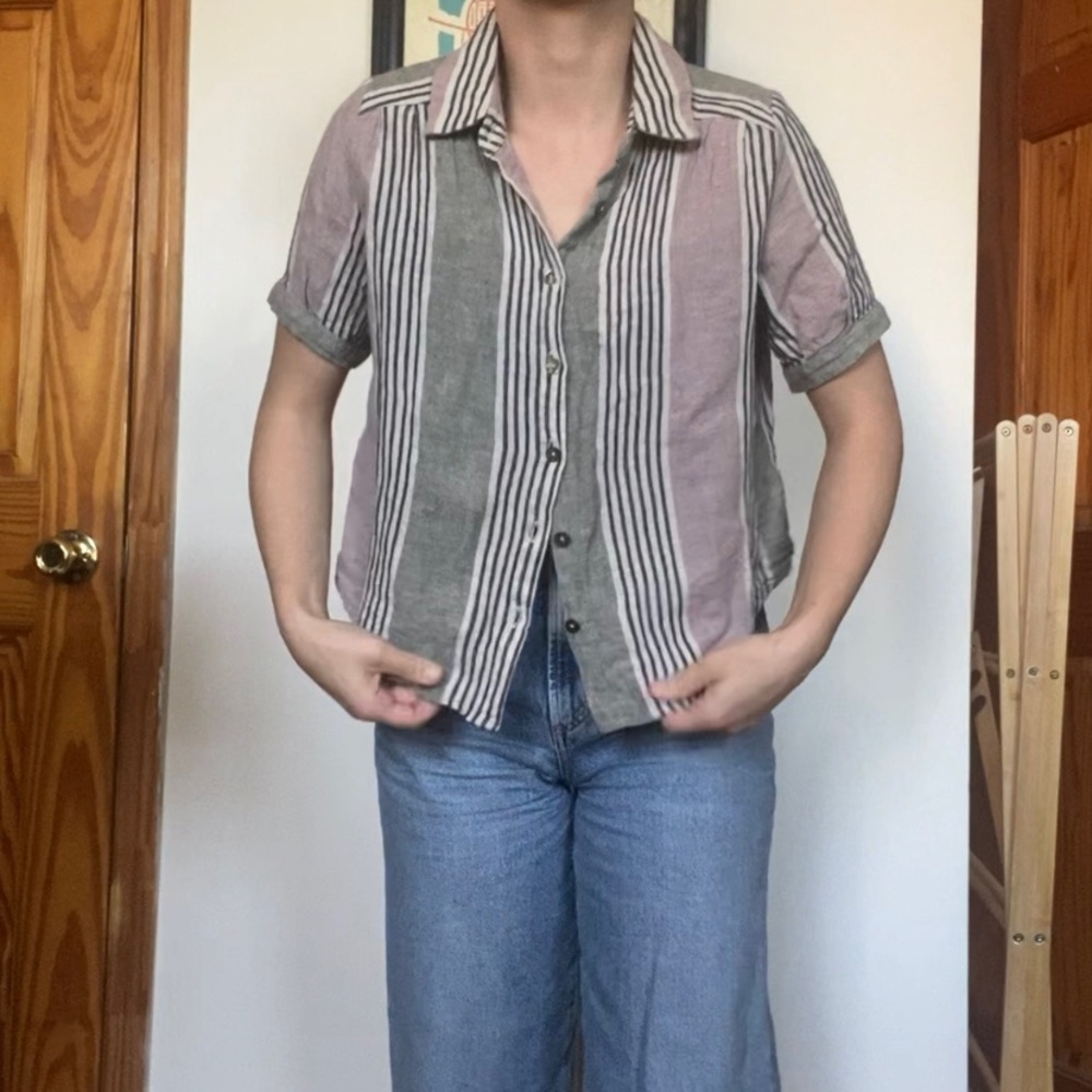 Mod Ref Button Up - Picture 2 of 6